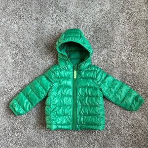 Green Baby Puffer Jacket